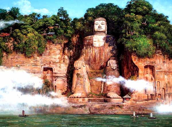 樂(lè)山大佛，www.sintu.com""