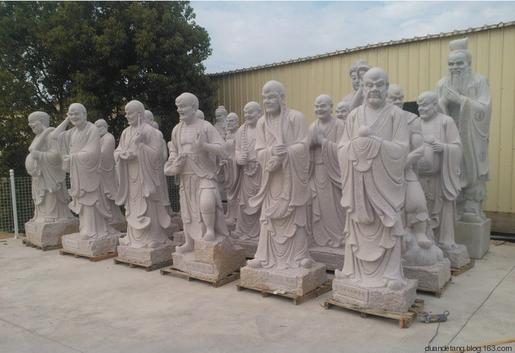 大雄寶殿內(nèi)——所有佛像匯總概述 - 石雕佛像 - 石雕佛像